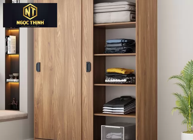 Tủ quần áo có cách âm phong cách Nhật Bản